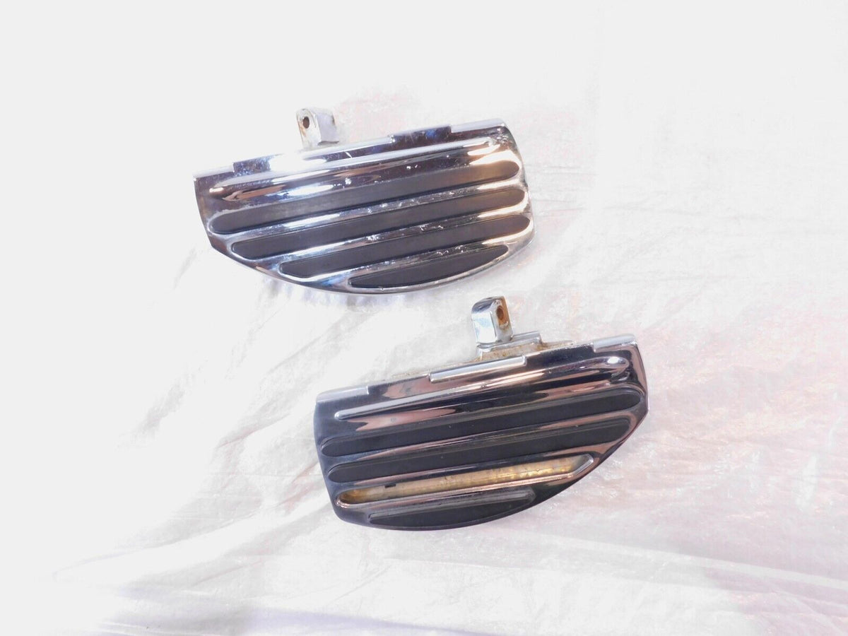 88-00 Honda GL1500 Goldwing 1500 Rear Passenger Footboard Floorboards Footrests - C3 Cycle