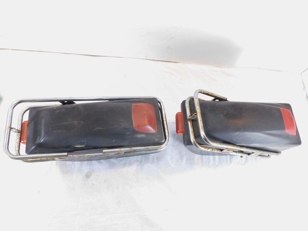 1987-1998 Kawasaki Vulcan 88 VN1500A Left/Right Rear Luggage Saddlebag Bags - C3 Cycle