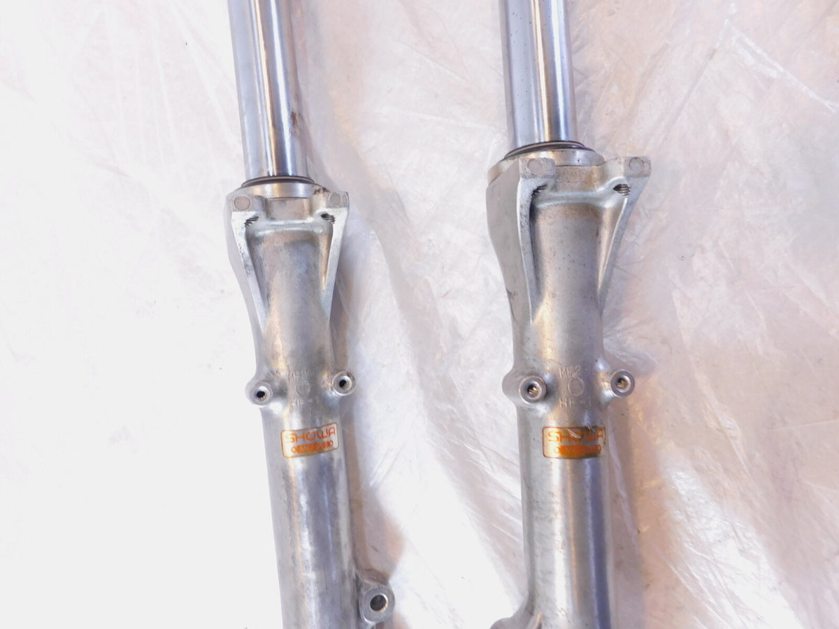 1983 83 Honda GL650 Silverwing 650 Front Wheel Suspension Fork Shocks - BENT - C3 Cycle