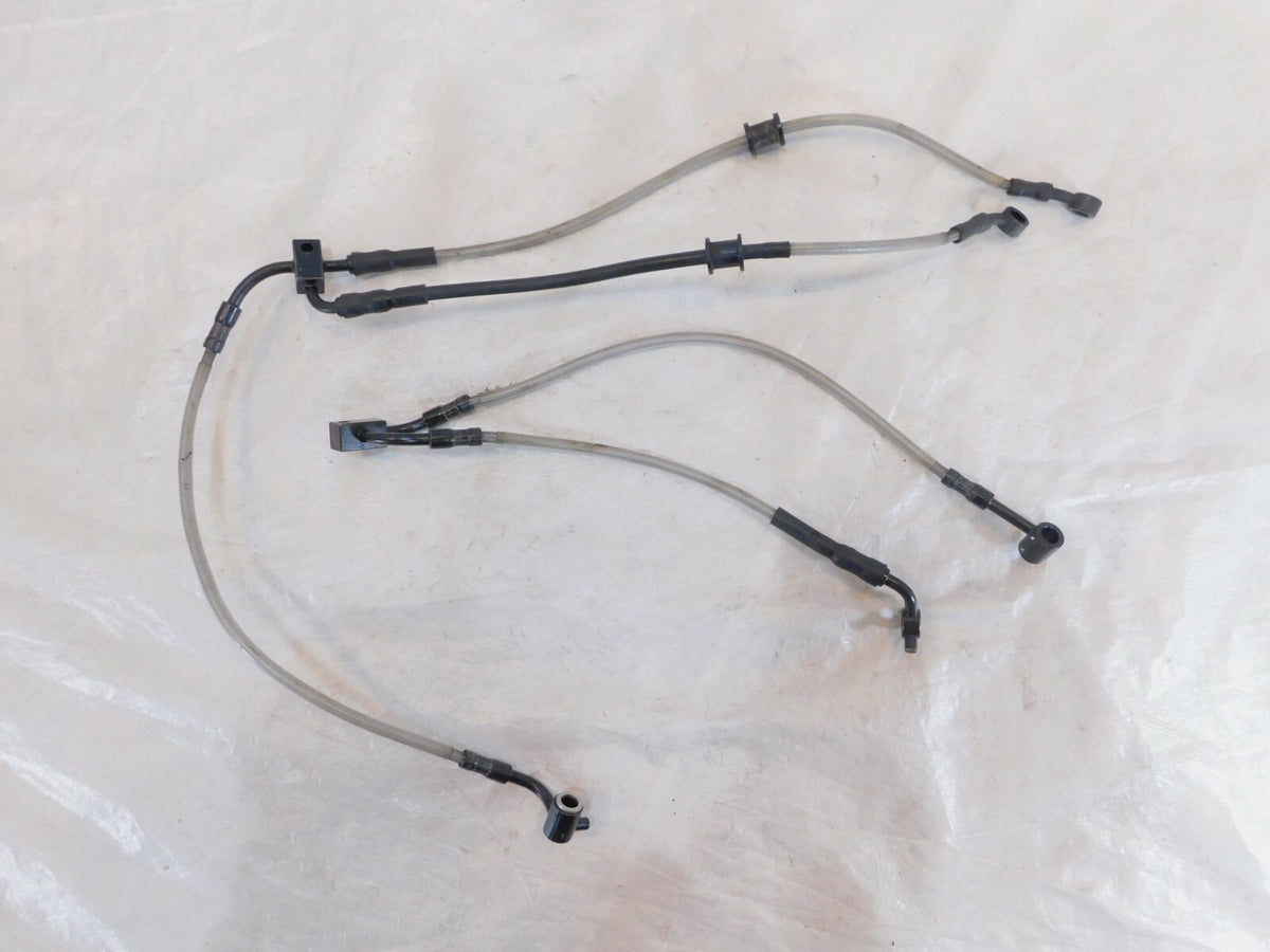 2018 Kawasaki Ninja H2 SX SE Front Brake Master Cylinder Caliper Hose Pipe Lines - C3 Cycle