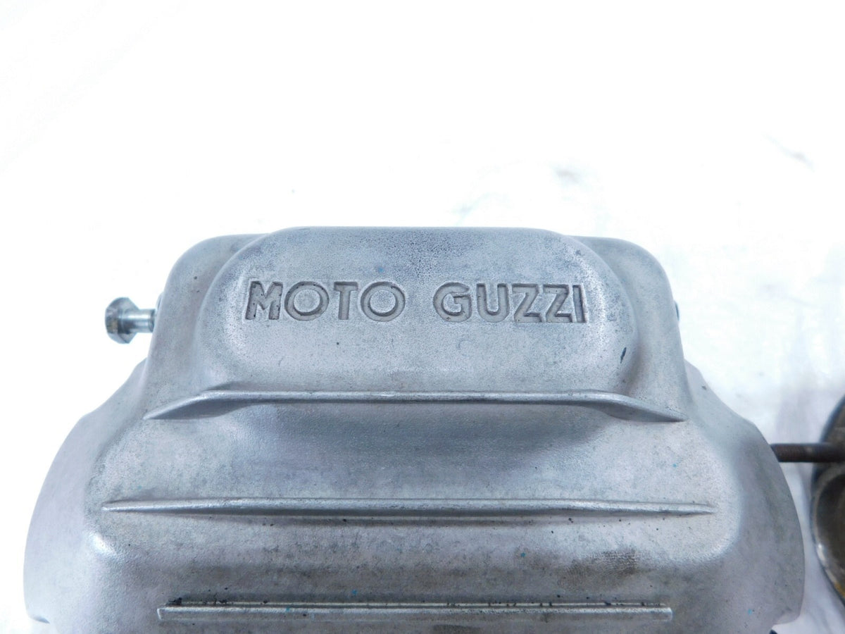 1976 76 Moto Guzzi Convert I V1000 Left/Right Cylinder Heads w/ Valves & Covers - C3 Cycle