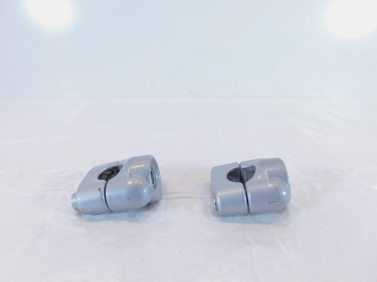 97-2000 BMW F650 Funduro F650ST Upper/Lower Handlebar Riser Clamp Bracket Mounts - C3 Cycle