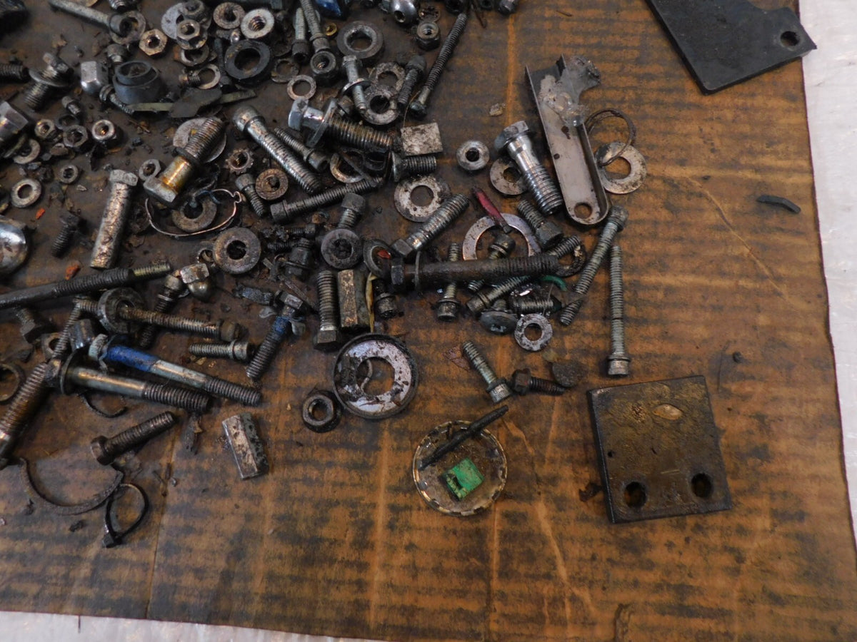 98 Harley Davidson Dyna Wide Glide FXDWG Engine Nut Bolt Brackets Parts Box Lot - C3 Cycle
