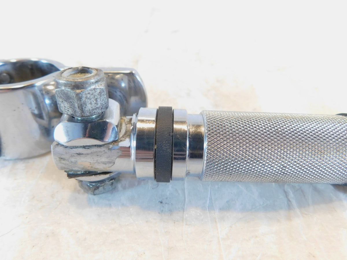 Harley Electra Glide & Road King Highway Footrest Footpeg & Mount Bracket Clamp - C3 Cycle