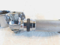 Harley Electra Glide & Road King Highway Footrest Footpeg & Mount Bracket Clamp - C3 Cycle