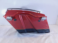 Harley Davidson Road King Street & Electra Glide Red Right Luggage Bag Saddlebag - C3 Cycle