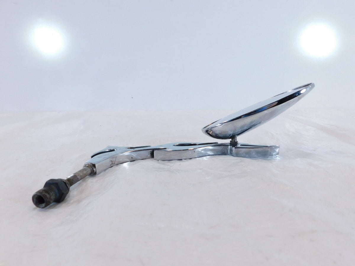 Harley Dyna Sportster Softail FXR Sportster Flames Hand Right Rear View Mirror - C3 Cycle