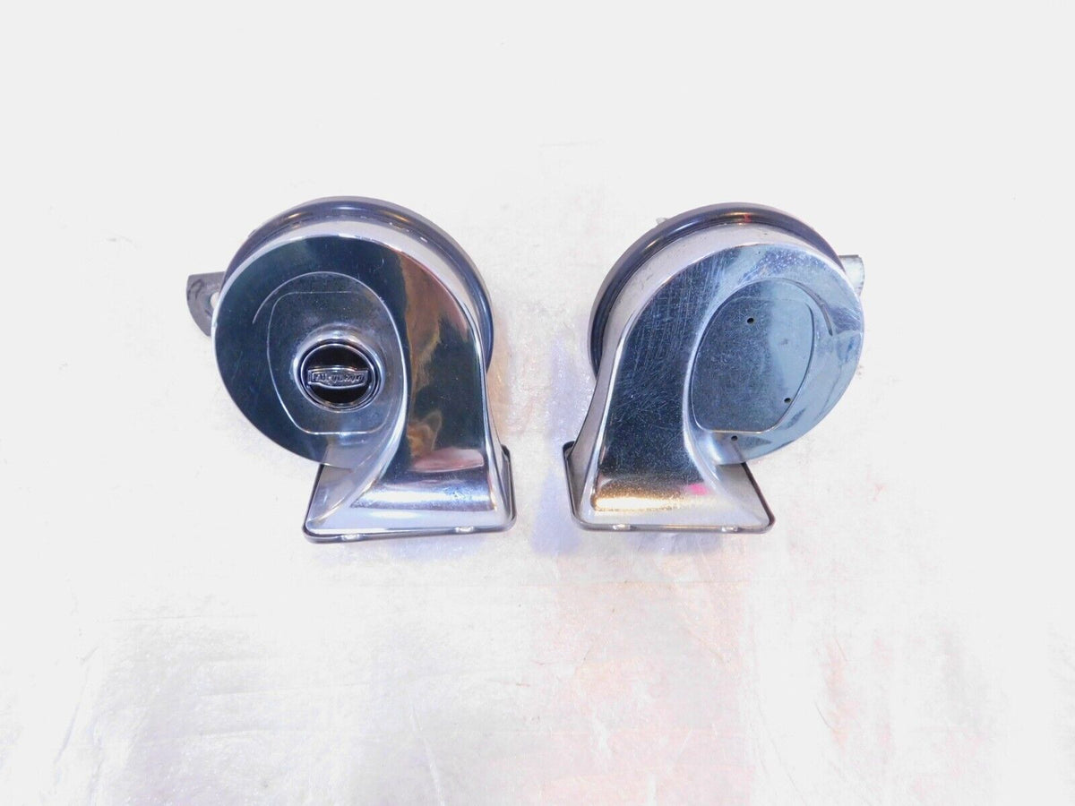 Harley Davidson Road King Electra Glide Dyna & Softail Twin Cam Chrome Horns