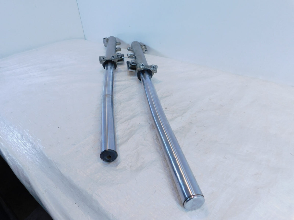 1988-1997 Yamaha Virago 750 XV750 Left/Right Front Wheel Fork Shock Tubes - Bent - C3 Cycle