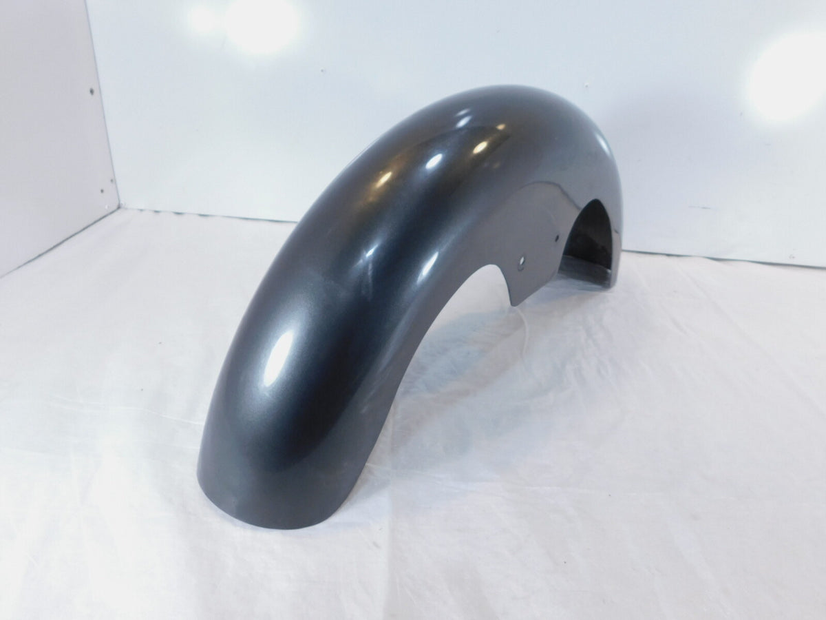 Harley Davidson Dyna Wide Glide Gray Grey Custom Style Front Wheel Cover Fender - C3 Cycle