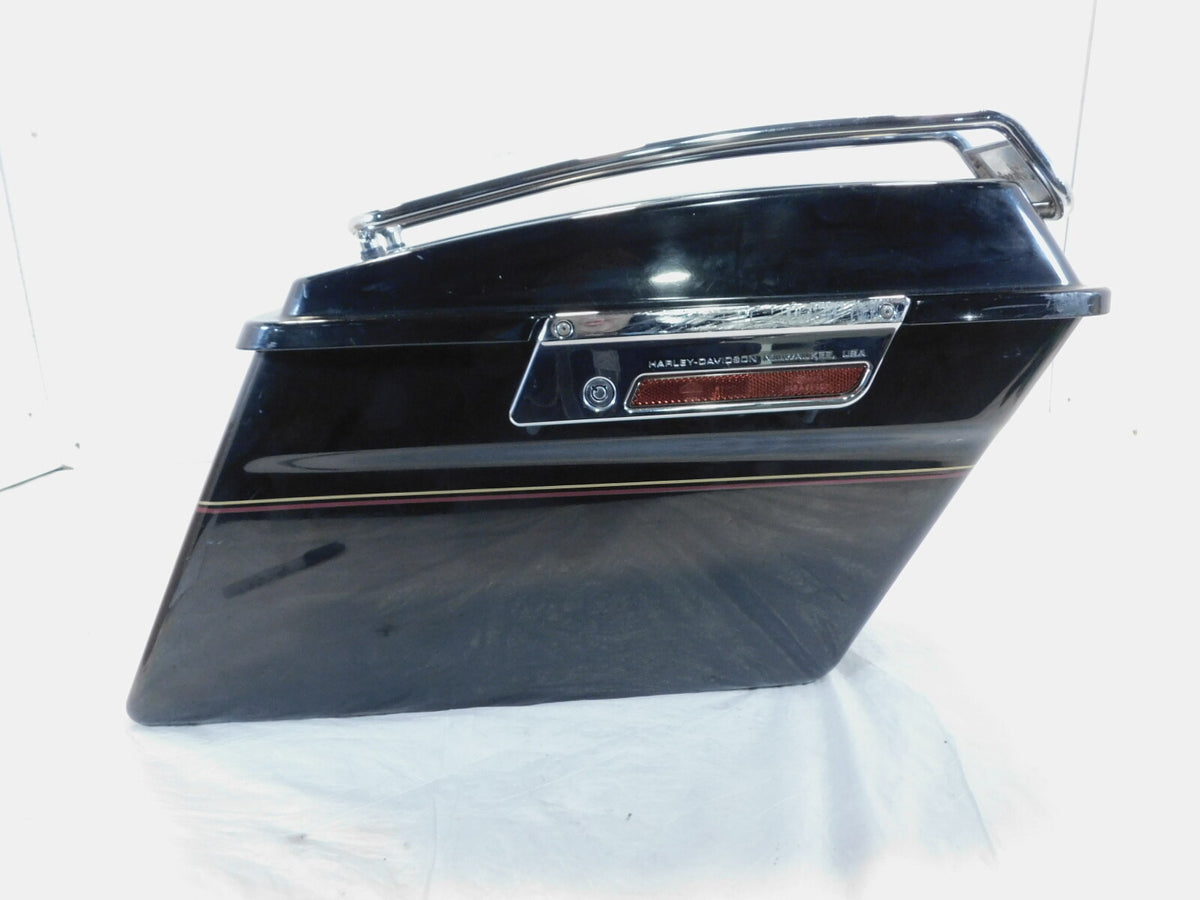 Harley Davidson Touring Road King Street & Electra Glide Black Right Saddlebag - C3 Cycle