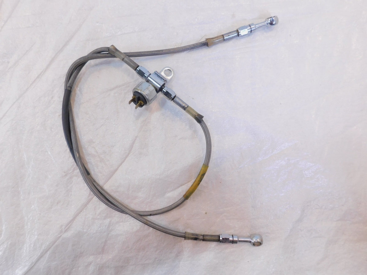 2002 & 2003 Indian Gilroy Scout Rear Master Cylinder to Caliper Brake Hose Line - C3 Cycle