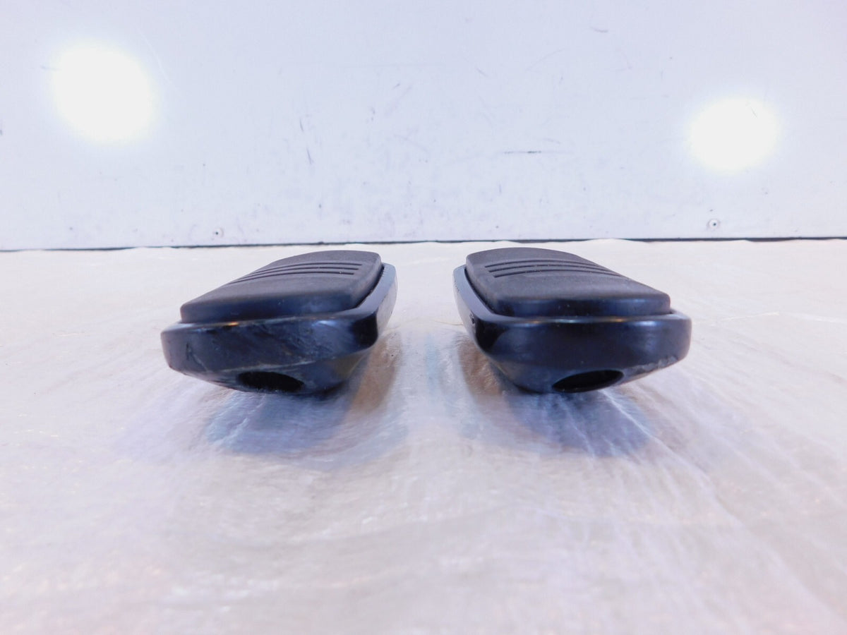 Harley Touring FXR Dyna Sportster & Softail Metal & Rubber Footpegs Footrests - C3 Cycle