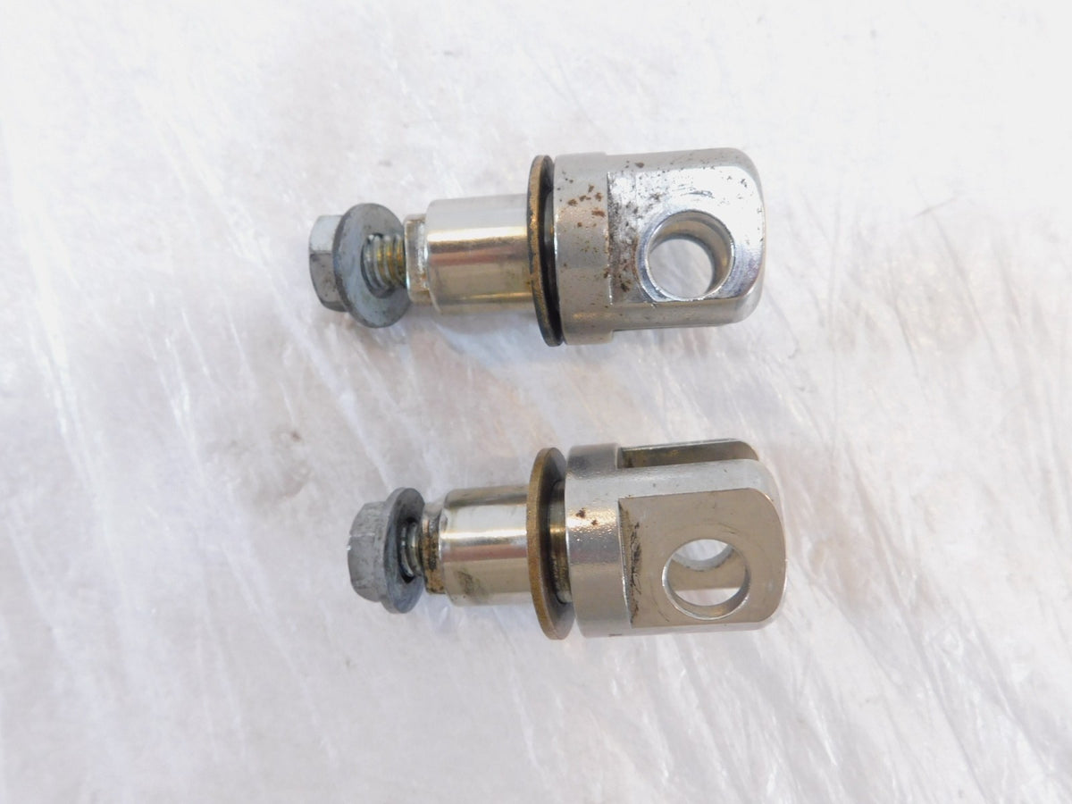 1995-1998 Buell S2 S2T Thunderbolt Chrome Rider Footpeg Mount Bracket Clevis - C3 Cycle