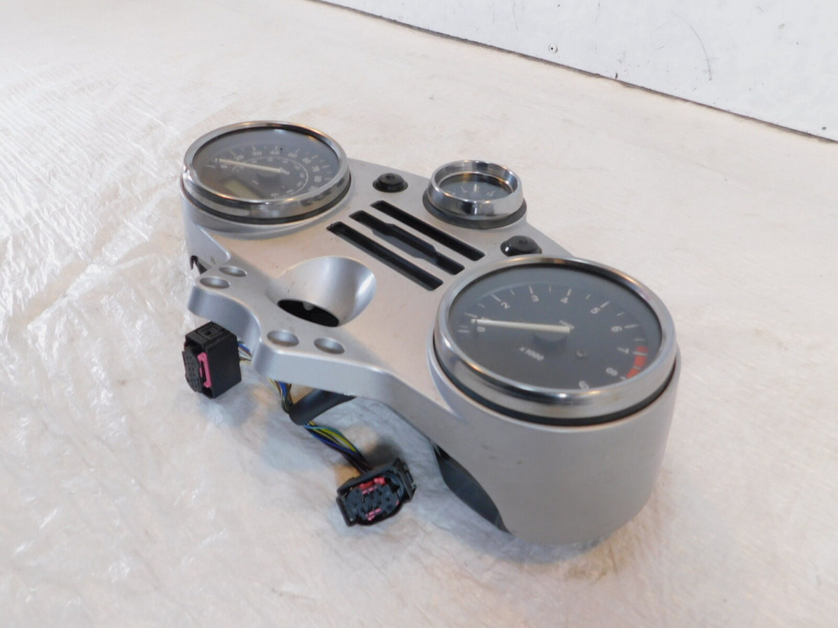 2002-2004 BMW R1200CL R1200 CL Pearl Silver Front Instrument Cluster Speedometer - C3 Cycle