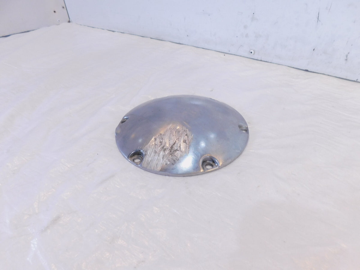 Harley Sportster 883 1200 Motor Polished Clutch Inspection Derby Cover 34742-04 - C3 Cycle