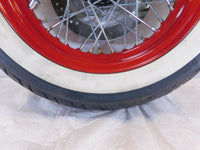 Harley Davidson Softail Heritage Classic Deluxe Spoked Front Wheel Red Rim Tire - C3 Cycle