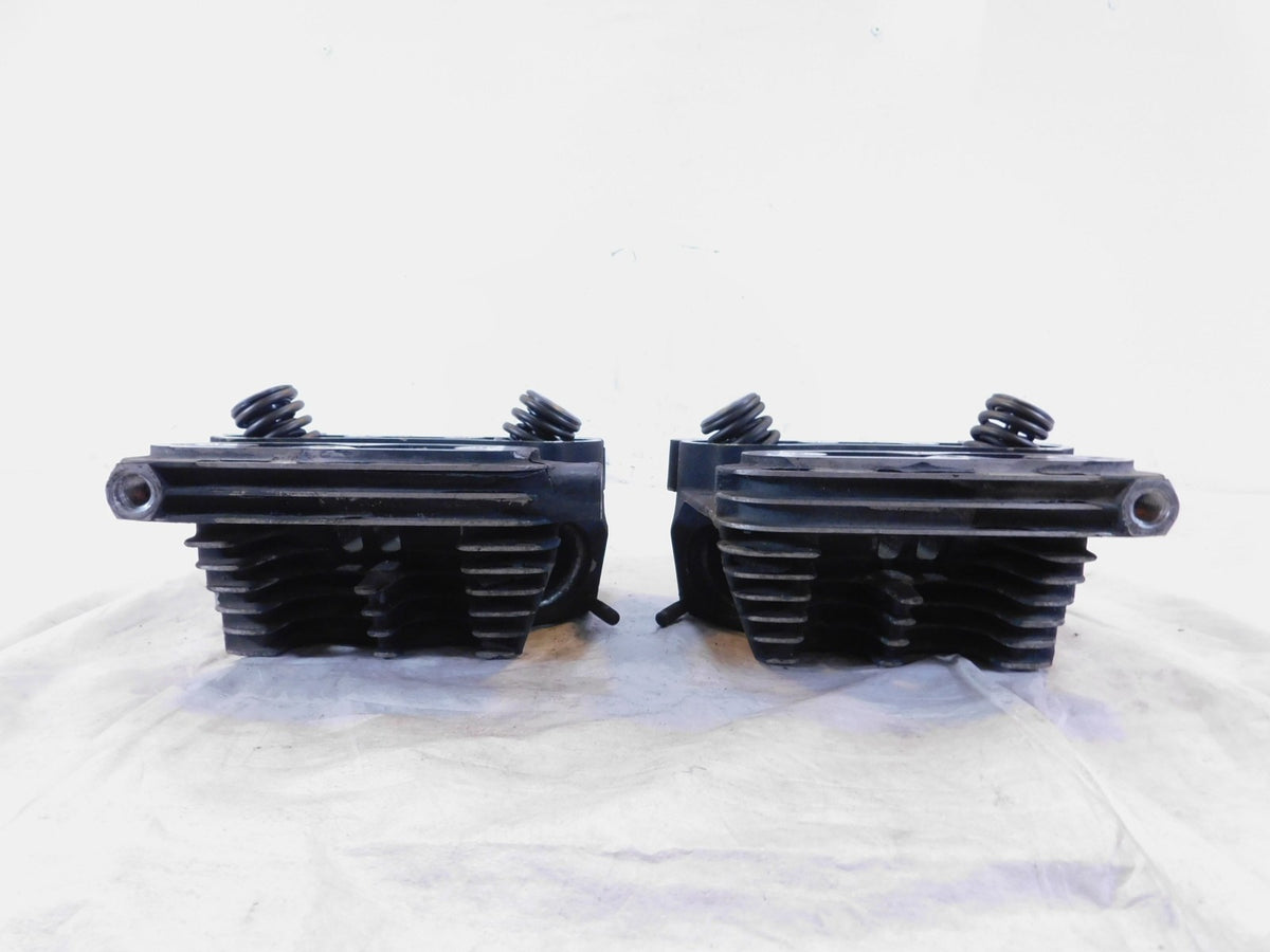 1991-2003 Harley Davidson Sportster XLH 1200 Black Cylinder Heads w/ Valves - C3 Cycle