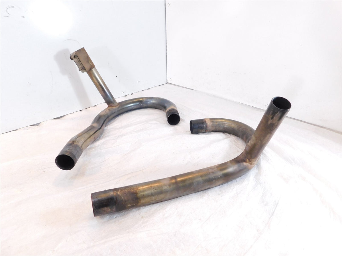 BMW Airhead R100 RS RT R100RS R100RT Left/Right Exhaust Muffler Header Pipes - C3 Cycle