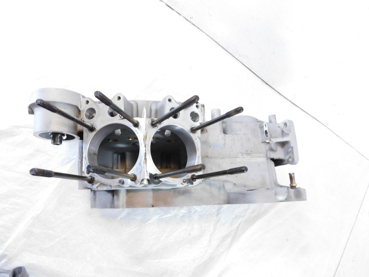 Harley Davidson Sportster 883 & 1200 Silver Crankcase Cases Engine Motor Block - C3 Cycle