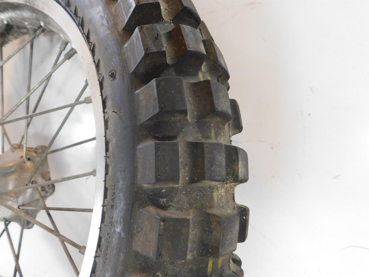 Kawasaki KLX250S KLX250 KLX300 Laced Rear Wheel Rim w/ Tire - 41025-0320-WA - C3 Cycle
