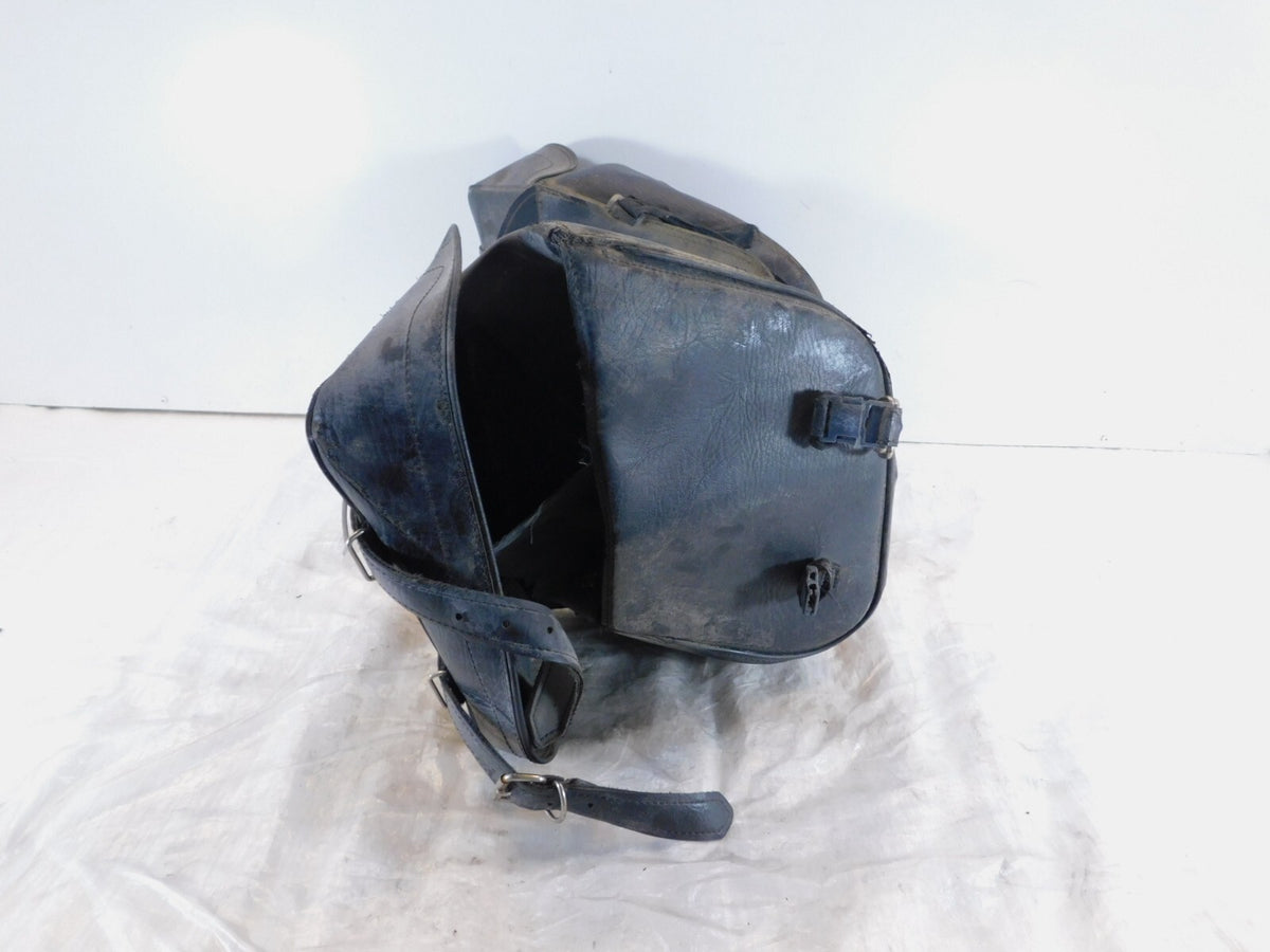 Harley Davidson Dyna Street Bob Wide Glide Left Right Black Side Bag Saddlebags - C3 Cycle