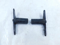 1976 76 Moto Guzzi Convert I V1000 Left/Right Rear Passenger Footrest Foot Pegs - C3 Cycle