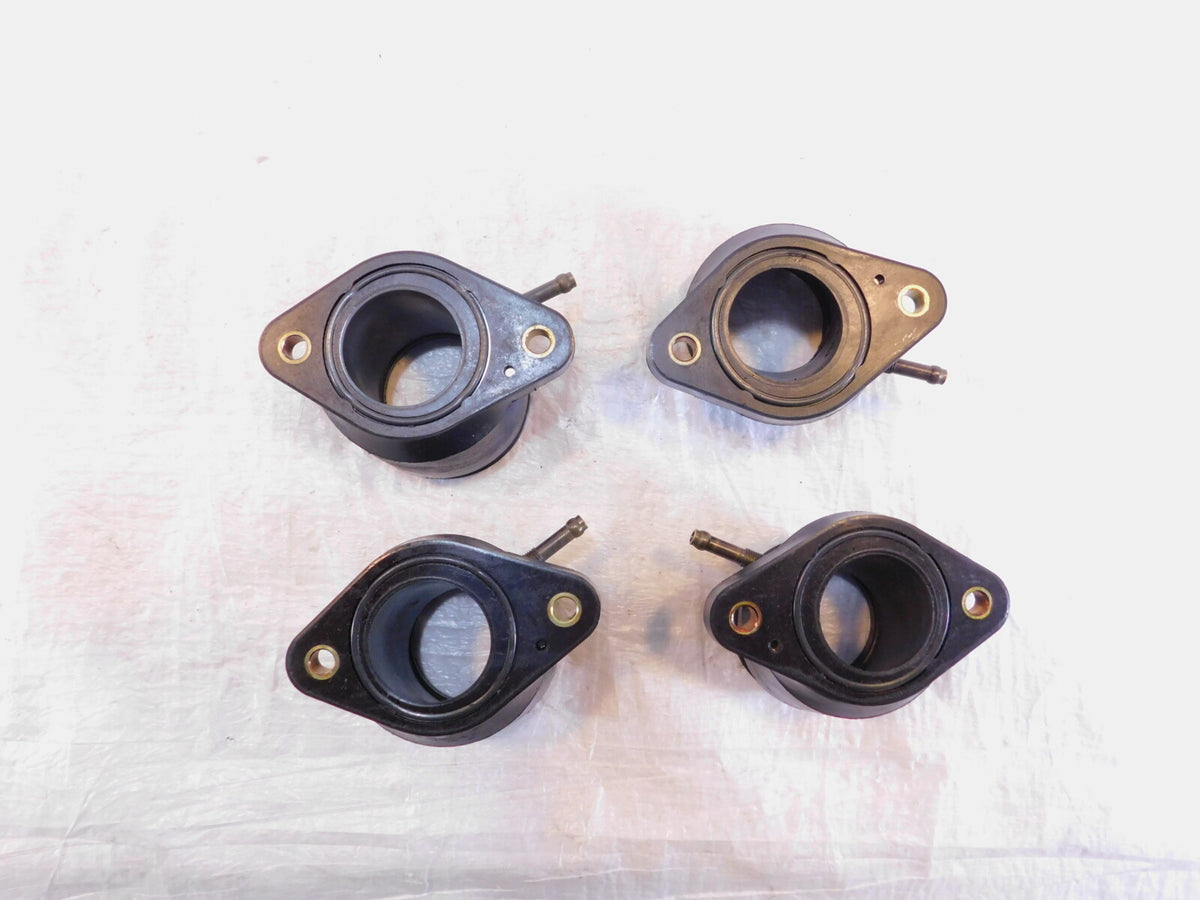 1984-1993 Yamaha FJ1100 FJ1200 Cylinder Head Carburetor Intake Manifold Boots - C3 Cycle