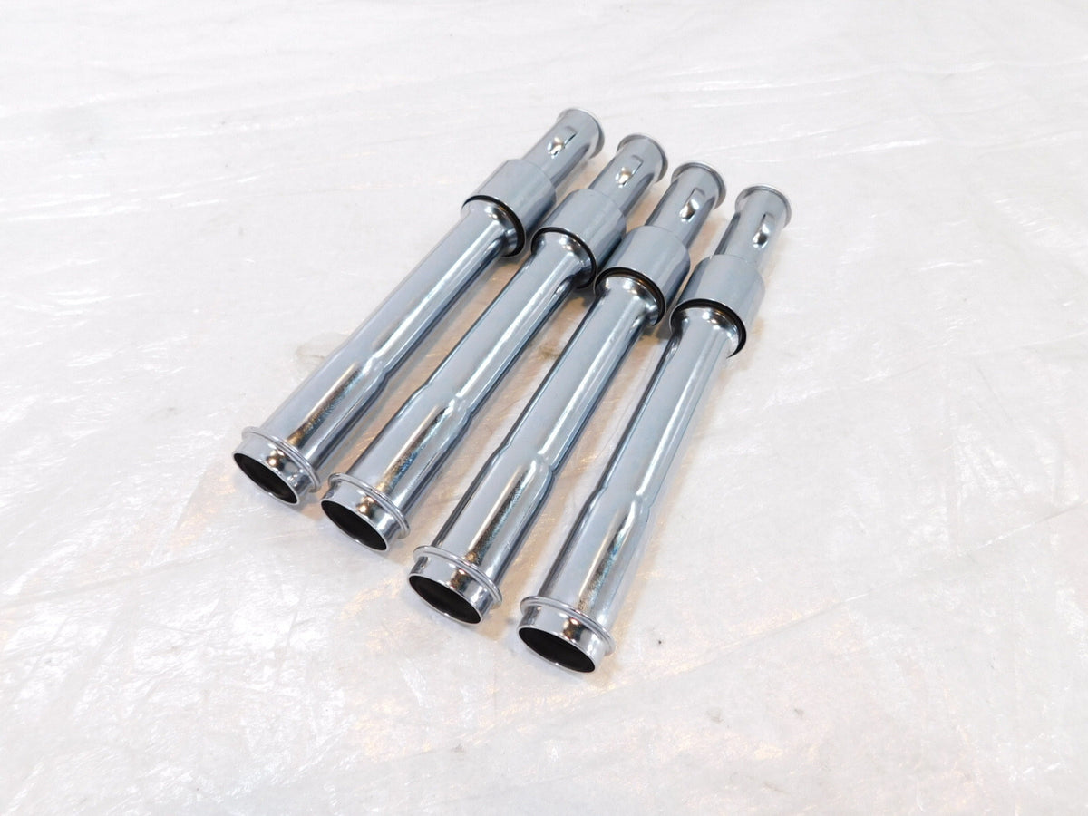 Set Harley Davidson Electra Glide Dyna & Softail Push Rod Pushrod Cover Tubes - C3 Cycle