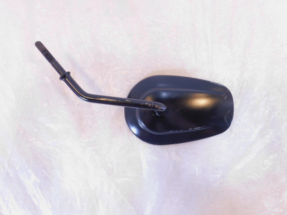 Harley Davidson FXR & Softail & Dyna & Sportster Black Right Rear View Mirror - C3 Cycle