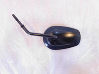 Harley Davidson FXR & Softail & Dyna & Sportster Black Right Rear View Mirror - C3 Cycle