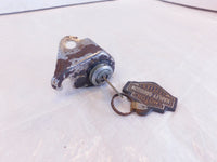 Harley Davidson Sportster XLH 883 1000 1100 & 1200 Chrome Ignition Switch w/ Key - C3 Cycle