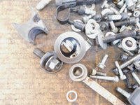 2006 06 Victory Kingpin Engine & Motor Nuts Bolts & Brackets Parts Box Lot - C3 Cycle