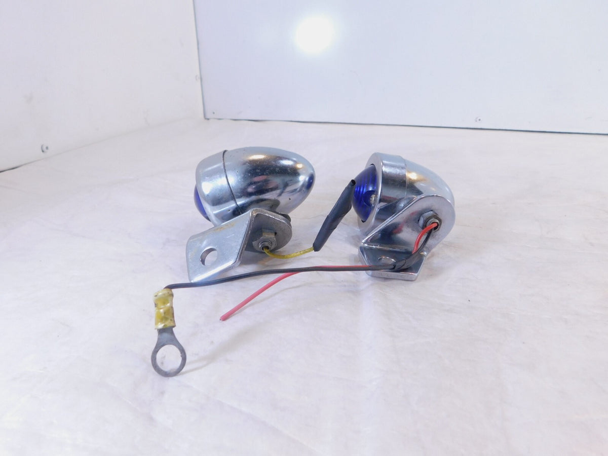 1984 Harley Davidson EVO Electra Glide Classic Rear Daytime Running Light Lamps - C3 Cycle