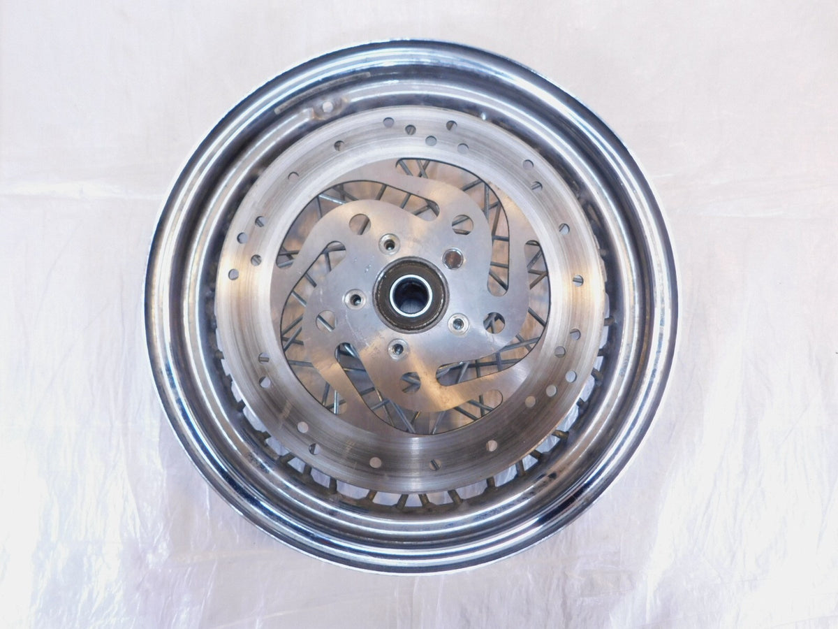 Harley Davidson Touring Electra Glide 16" Chrome Laced Front Wheel Rim 40960-00 - C3 Cycle