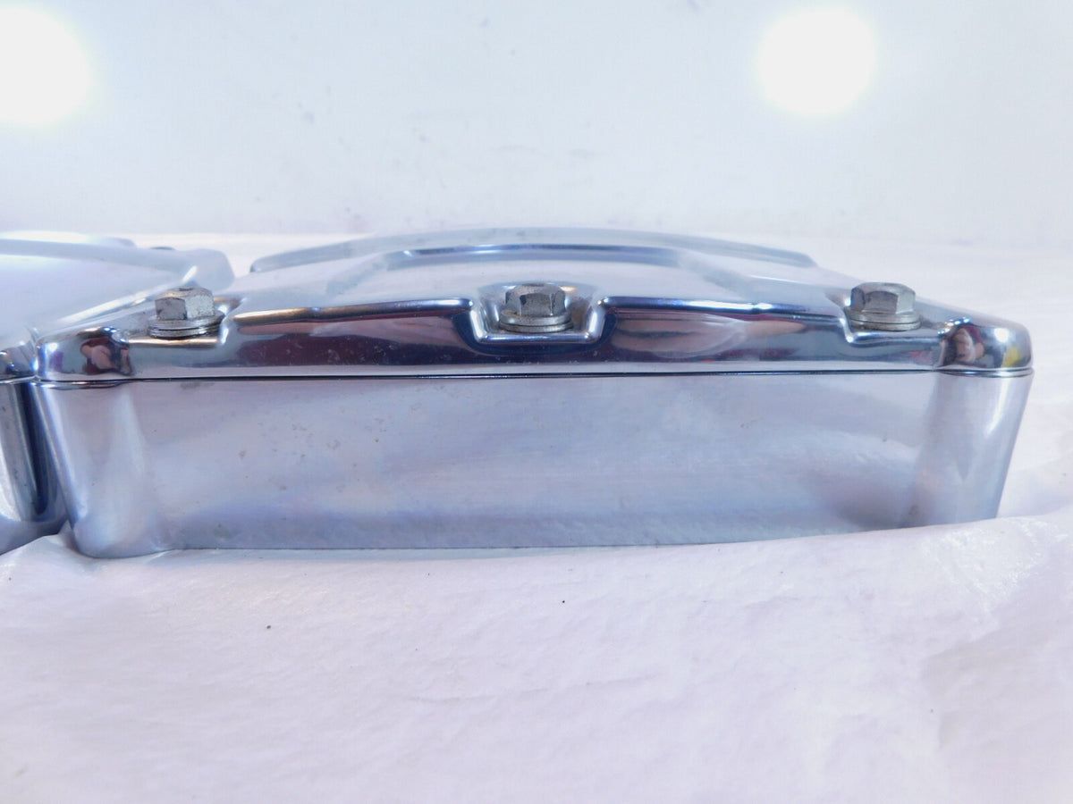 Harley Davidson Touring Dyna & Softail Chrome Cylinder Head Rocker Boxes - C3 Cycle