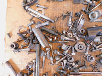2001 01 Yamaha VStar 1100 XVS1100 Classic Misc Nuts Bolts Brackets Parts Box Lot - C3 Cycle