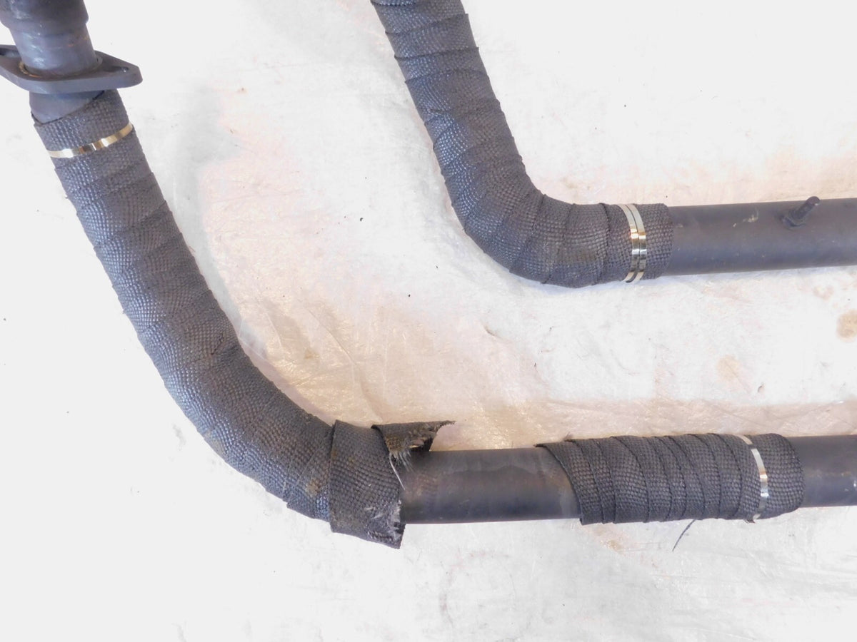 2004-2007 Honda Shadow 750 Aero VT750 Black Exhaust Header Pipe Mufflers - C3 Cycle