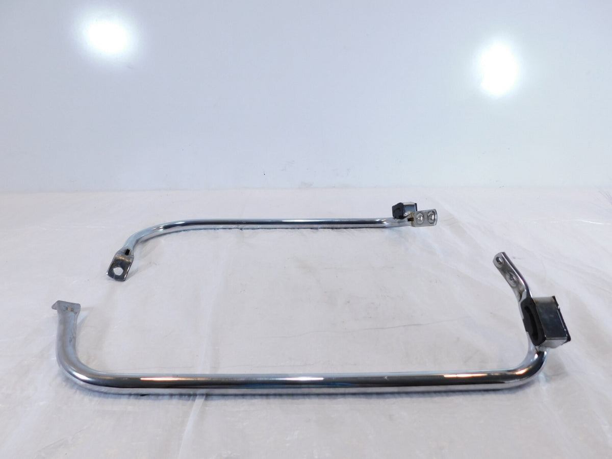 Harley Davidson Road King & Street Glide Left & Right Chrome Saddlebag Bracket - C3 Cycle