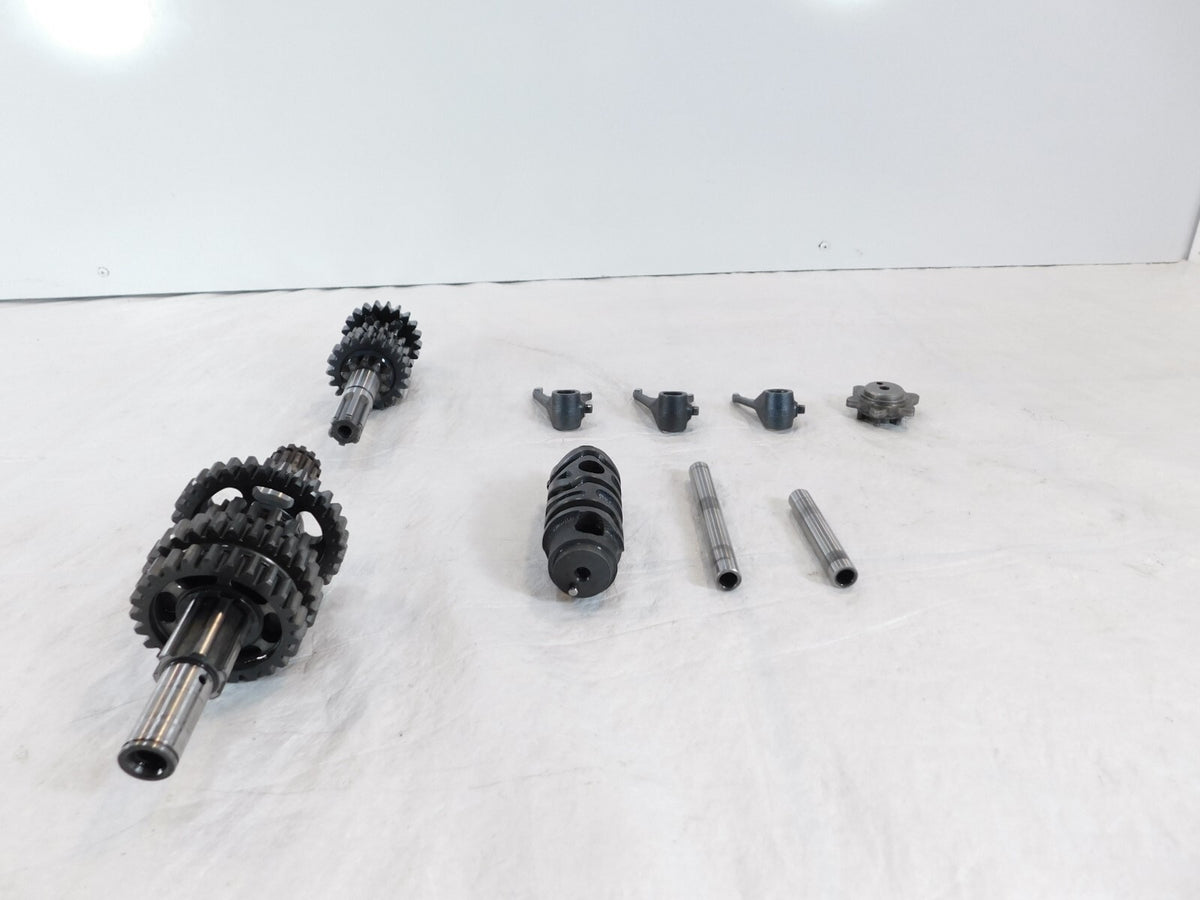 1985-2005 85-05 Kawasaki KL250 KLR250 Transmission Gears w/ Shifter Drum & Forks - C3 Cycle