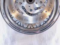Harley Davidson Touring Electra Glide 16" Chrome Laced Front Wheel Rim 40960-00 - C3 Cycle