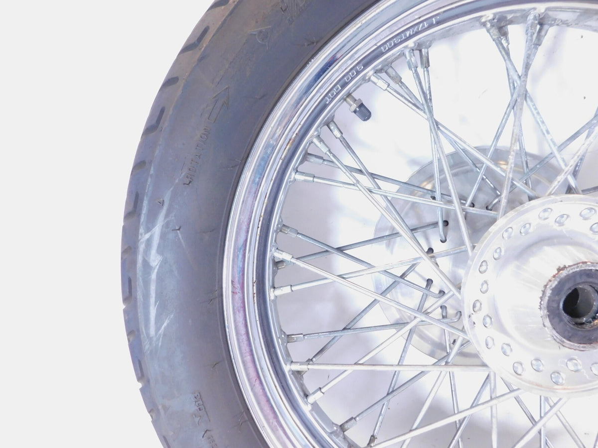 1998-2002 Honda VT1100 VT1100C3 Shadow Aero 1100 Chrome Front Wheel Rim & Hub - C3 Cycle