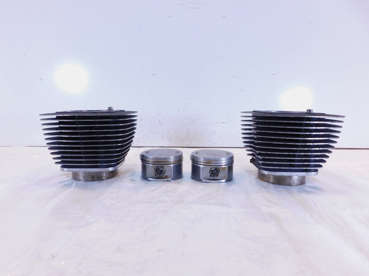 Harley Davidson Twin Cam Touring Dyna & Softail Engine Pistons & Black Cylinders - C3 Cycle