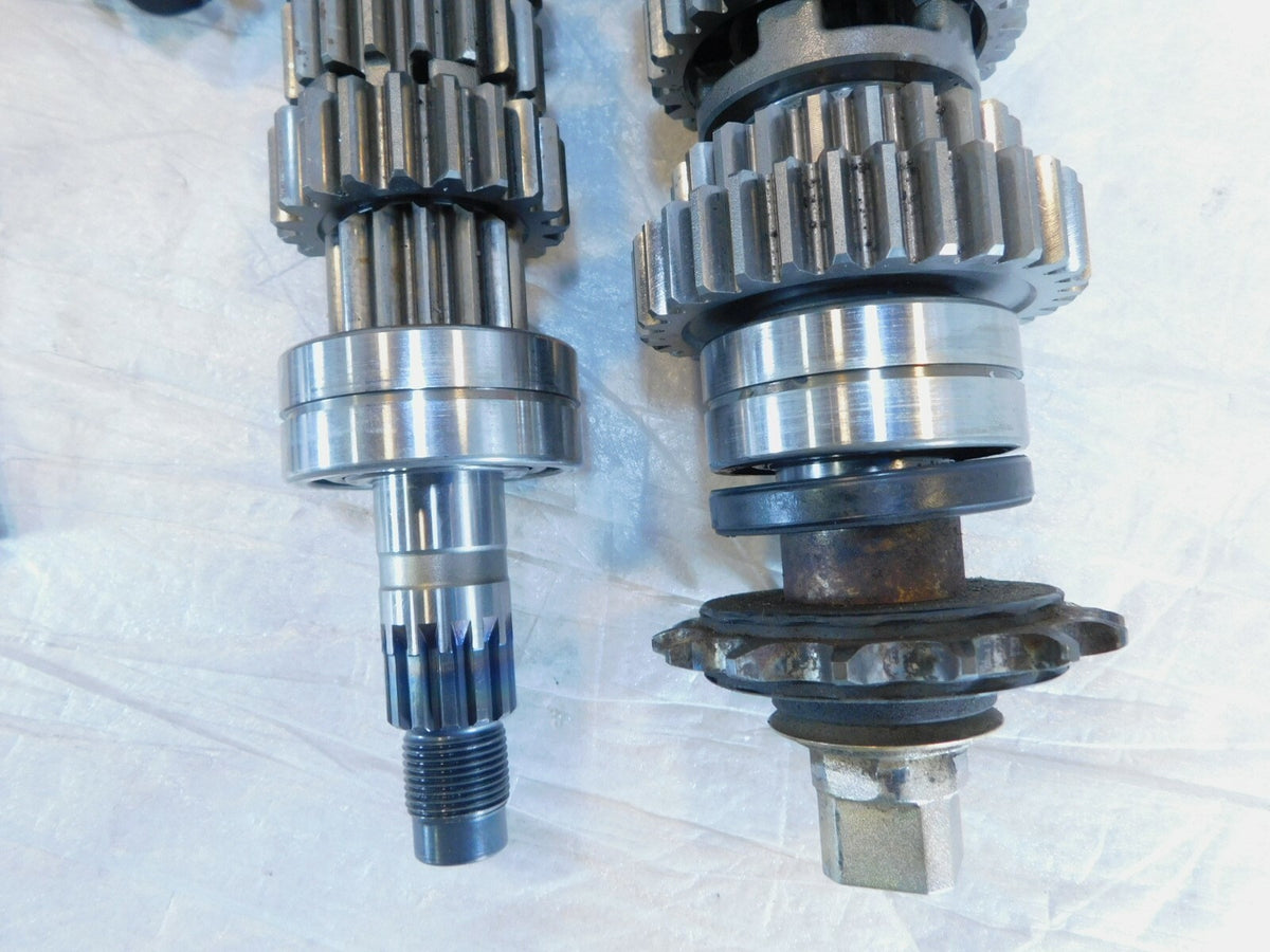 2005 & 2006 Kawasaki ZR750 Z750S Z750 Transmission Gears & Shifter Drum w/ Forks - C3 Cycle
