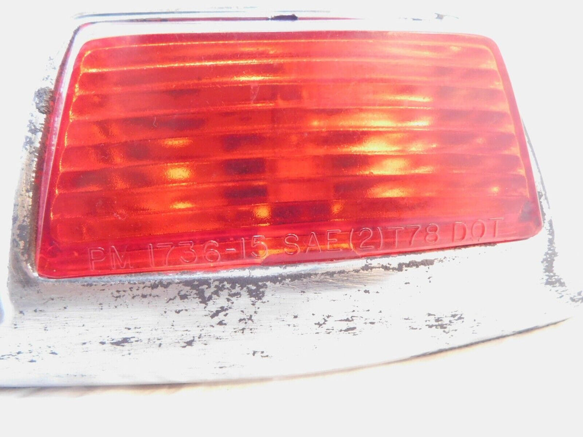 Harley Davidson Softail Electra & Tour Glide Rear Fender Tip Red Light Assembly - C3 Cycle