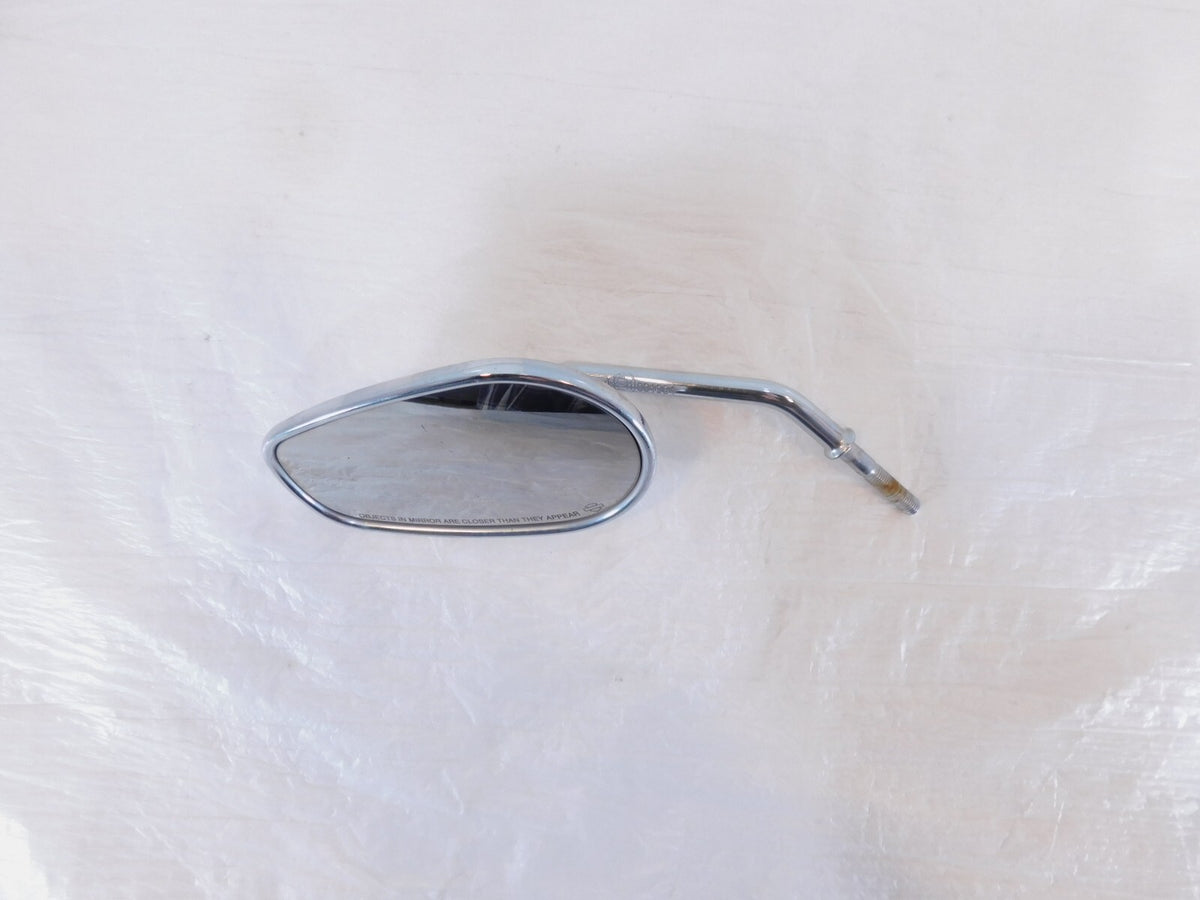 Harley Davidson FXR & Softail & Dyna & Sportster Left Chrome Rear View Mirror