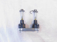 Harley Davidson Sportster 883 & 1200 & Dyna Chrome Handlebar Bar Riser Clamps - C3 Cycle