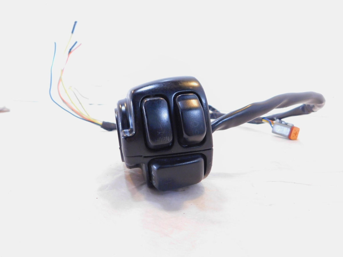 Harley Davidson Softail Dyna Sportster Left Handlebar Horn Turn Signal Switches - C3 Cycle
