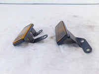 1997-2000 Honda CBR1100XX Blackbird 1100 Left/Right Amber Reflectors & Mounts - C3 Cycle
