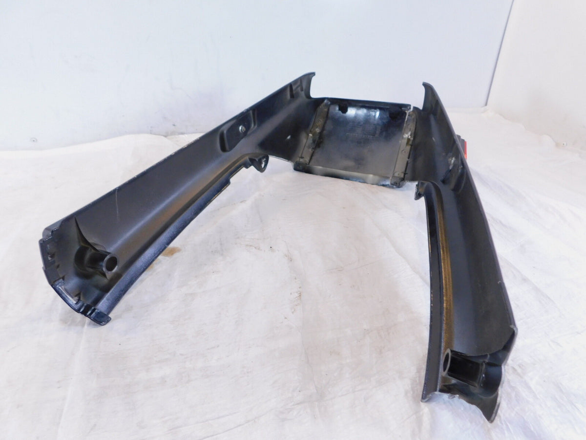 1991 1992 1993 Honda Nighthawk 750 CB750 Black Rear Fender Tail Fairing -Cracked - C3 Cycle